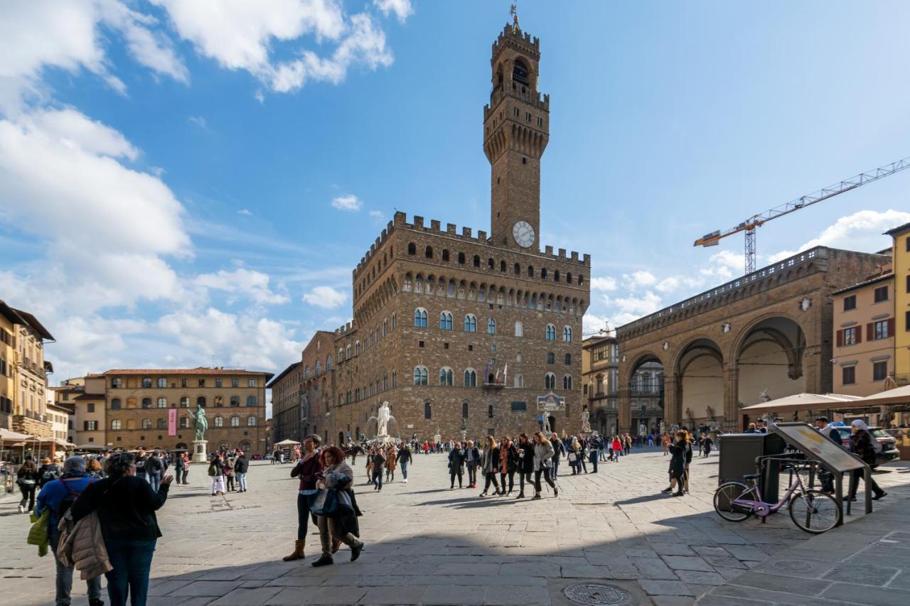 Apartmán La Loggia Della Signoria Charming Loft Florencie Exteriér fotografie