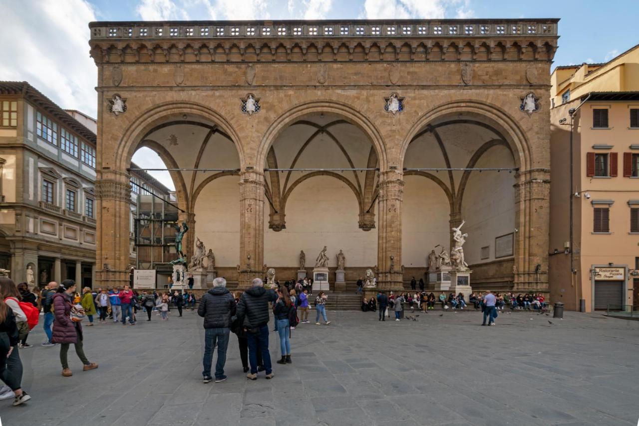 Apartmán La Loggia Della Signoria Charming Loft Florencie Exteriér fotografie